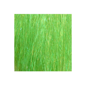 Image of Hareline Dubbin Ice Dub Shimmer Fringe | Fluorescent Chartreuse