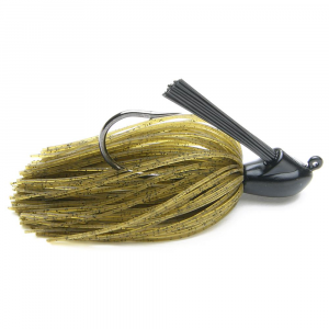 Image of Keitech M1 Casting Jig | Green Pumpkin; 1/4 oz.