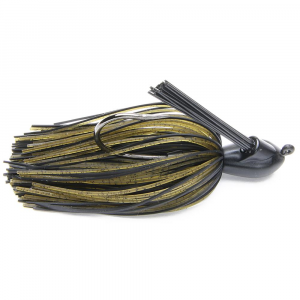 Image of Keitech M1 Casting Jig | Green Pumpkin/Black; 1/4 oz.