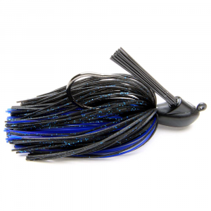 Image of Keitech M1 Casting Jig | Black/Blue Flake; 1/4 oz.