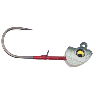 Image of Megabass Okashira Jig Head | Real Minnow; 1/8 oz.