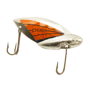Image of Reef Runner Cicada | Silver/Orange; 3/8 oz.