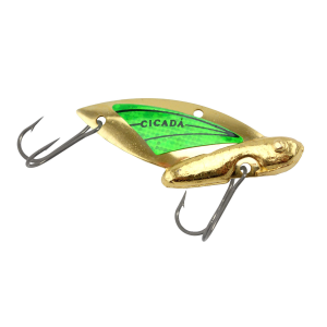 Image of Reef Runner Cicada | Gold/Hot Green; 1/4 oz.