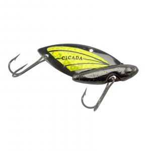 Image of Reef Runner Cicada | Black/Chartreuse; 1/4 oz.