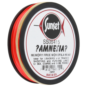 Image of Sunset Amnesia Shooting Line / Leader Material | High-Vis Red; 15 lb.