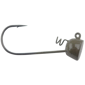 Image of Buckeye Lures Spot Remover Pro Model Jig Heads | Green Pumpkin; 1/8 oz.