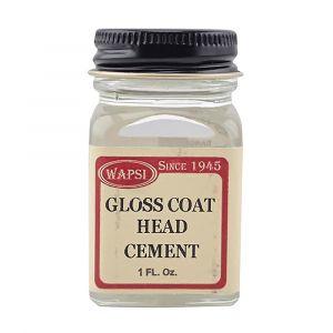 Image of Wapsi Fly Tying Head Cement | Gloss Coat Fly Head Cement