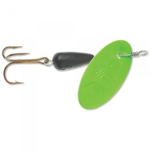 Image of Panther Martin Regular Series Spinner | Green Fluorescent; 1/8 oz.