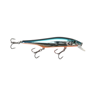 Image of Bill Lewis Scope Stik Suspending Jerkbait | Chrome Blue-Orange Belly; 4 3/4 in.