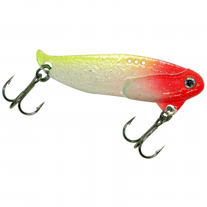 Image of Silver Streak Blade Bait | Hot Lobster; 1/2 oz.