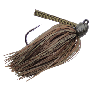 Image of Dirty Jigs Scott Canterbury Flippin' Jig | Green Pumpkin; 1/2 oz.