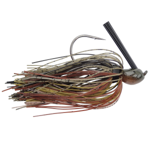 Image of Dirty Jigs Compact Pitchin' Jig | Green Pumpkin Craw; 3/8 oz.