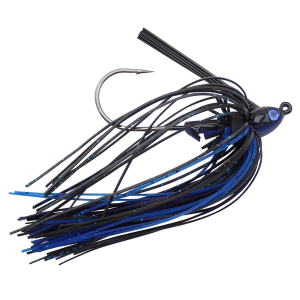 Image of Dirty Jigs Finesse Swim Jig | Black-Blue; 5/16 oz.