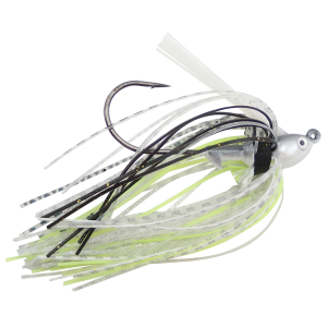 Image of Dirty Jigs Finesse Swim Jig | Chartreuse Shad; 1/4 oz.