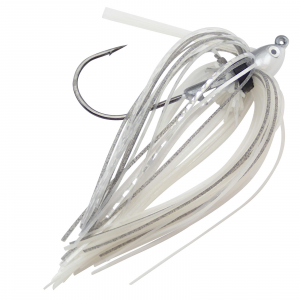 Image of Dirty Jigs Finesse Swim Jig | Pearl Ghost Shiner; 1/4 oz.