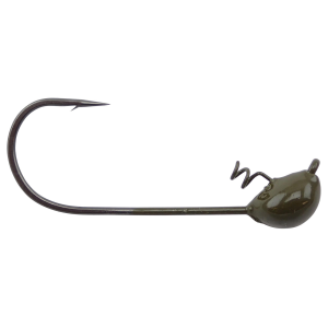 Image of Dirty Jigs Scott Canterbury Shakey Jig Heads | Green Pumpkin; 1/4 oz.