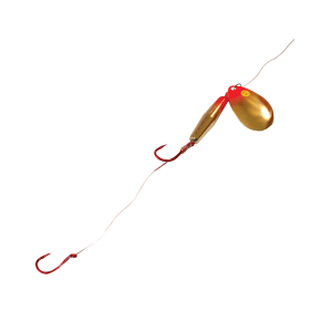 Image of Northland Pro Walleye Float'N Crawler Harness | Gold Christmas