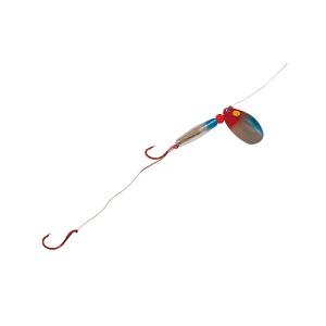 Image of Northland Pro Walleye Float'N Crawler Harness | Silver Christmas