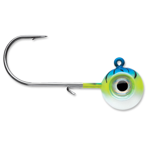 Image of VMC Neon Moon Eye Jigs | Blue Fire UV; 3/8 oz.