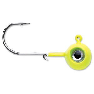 Image of VMC Neon Moon Eye Jigs | Chartreuse; 3/8 oz.