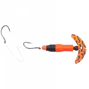 Image of Mack's Wally Pop Crawler Rig | Blaze Orange/Black/Orange Black Tiger; 2