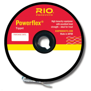 Image of RIO Powerflex Tippet | 3X; Grey