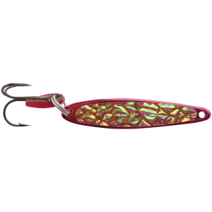 Image of Bay de Noc Crushed Ice Swedish Pimple | Red Ice; 1/3 oz.