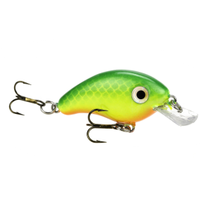 Image of Strike King Bitsy Minnow | Chartreuse Green Back; 1 1/4 in.