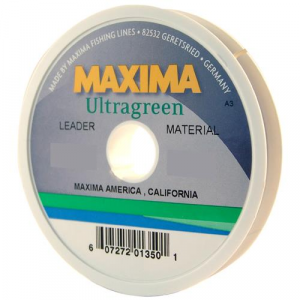 Image of Maxima Ultragreen Monofilament Leader Material | 10 lb.; Ultragreen