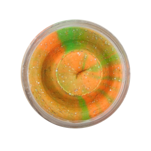 Image of Berkley PowerBait Twist Trout Bait Dough | Orange Twist; 1.75 oz.