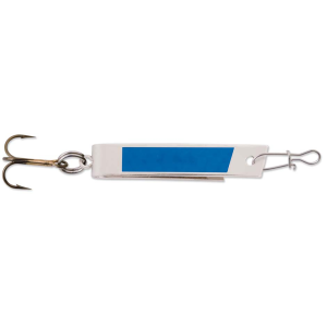 Image of Luhr Jensen Super Duper Spoon | Chrome/Blue Prism-Lite; 1 3/4 in.