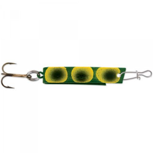 Image of Luhr Jensen Super Duper Spoon | Frog; 1 1/2 in.