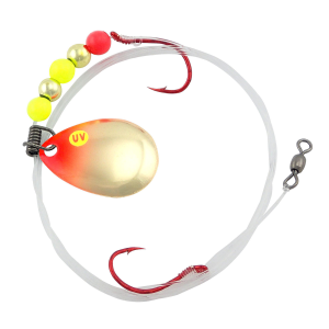 Image of Northland Pro Walleye Crawler Harness | Gold Christmas