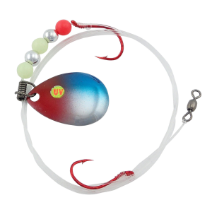 Image of Northland Pro Walleye Crawler Harness | Silver Christmas