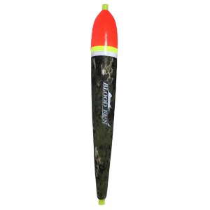 Image of Blood Run Tackle Balsa Float | Slow Xtra Deep; 2 g; Camo