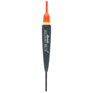 Image of Blood Run Tackle Balsa Float | Slow Medium; 3.7 g; Smoke