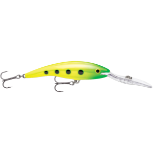 Image of Rapala Deep Tail Dancer | Slimy Lime; 3 1/2 in.