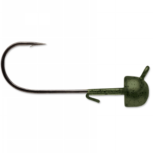 Image of VMC Half Moon Jigs | Green Pumpkin; 1/4 oz.