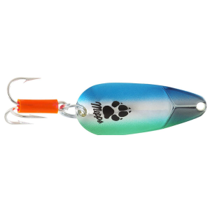Image of Mepps Little Wolf Spoon | Silver/Blue/Green; 2/5 oz.