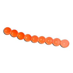 Image of Death Roe Scented Soft Beads | Ghost Pearl Fire/UV; 3/8 in.