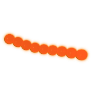 Image of Death Roe Scented Soft Beads | Orange Krush/Orange Glow; 1/4 in.