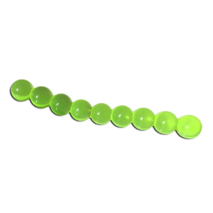 Image of Death Roe Scented Soft Beads | Ultra Chartreuse/UV; 1/4 in.