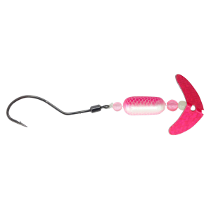 Image of Mack's Smile Blade Spindrift Walleye Rig | Pink Sparkle