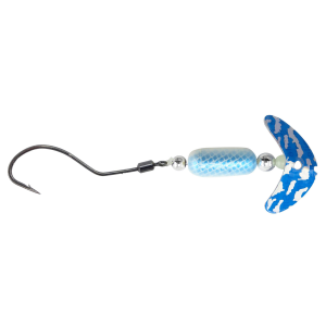 Image of Mack's Smile Blade Spindrift Walleye Rig | Blue Silver Tiger