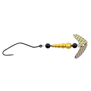 Image of Mack's Smile Blade Super Slow Death Rig | Gold Black Scale/Gold