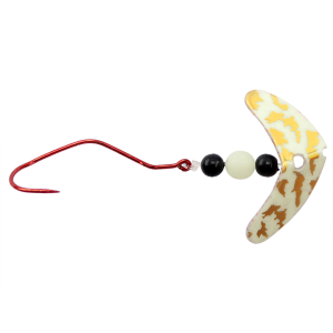 Image of Mack's Smile Blade Slow Death Rig | Glow Gold Tiger