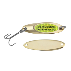 Image of ACME Tackle Kastmaster | Gold/Chartreuse Prism; 1/8 oz.
