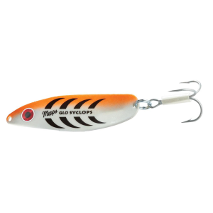 Image of Mepps Syclops Spoon | Glo Orange; 1/4 oz.