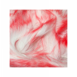 Image of Hareline Dubbin Rabbit Flesh Strips | Cotton Candy (FS70)