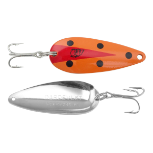 Eppinger Dardevle Spoon | Orange/Black Spot/Red Chunk; 1/8 oz.